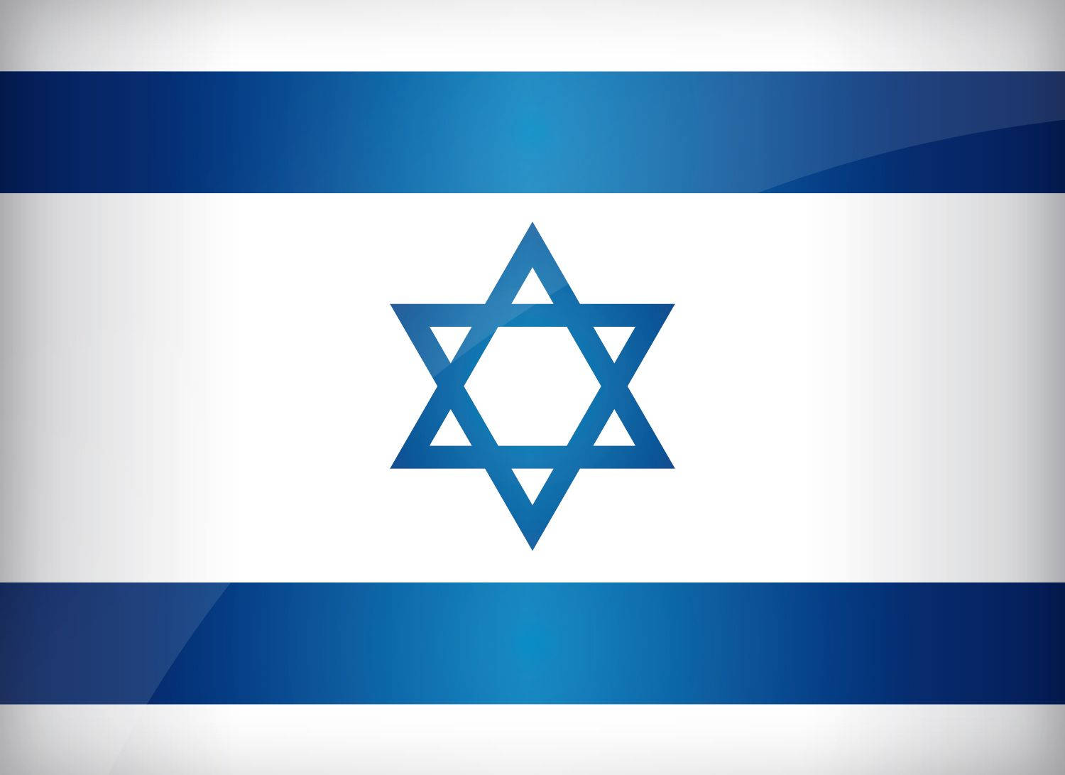 Israel Flag Digital Artwork