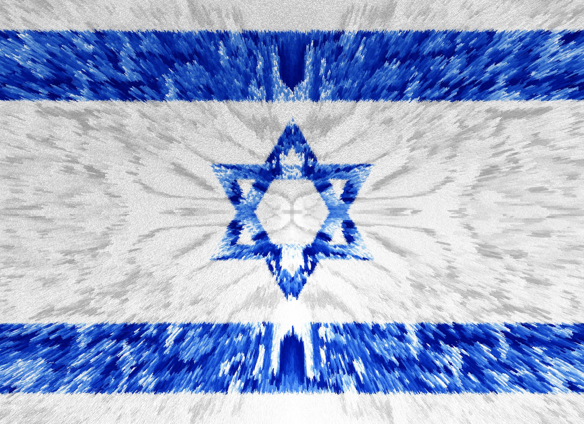 Israel Flag - The Symbol Of Pride And Unity Background