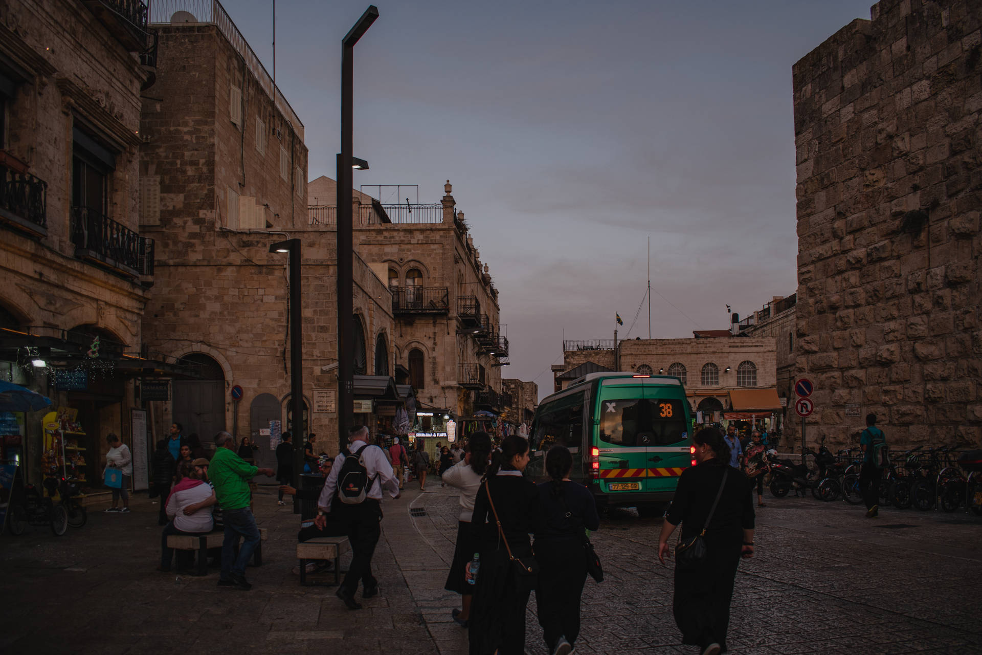 Israel Jerusalem City Background