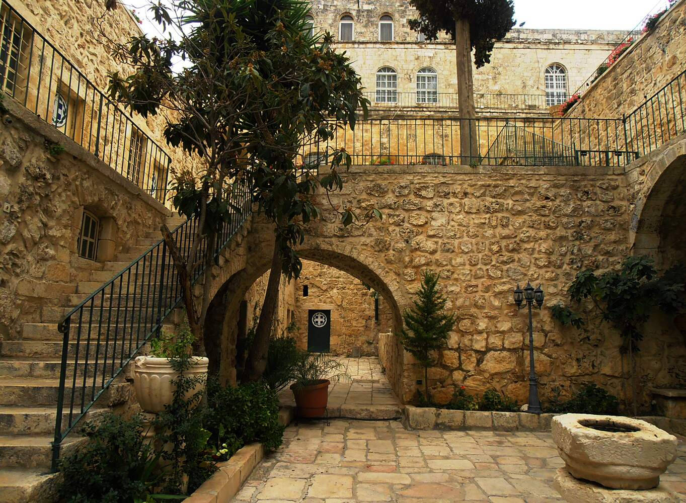 Israel Monastery Of The Cross Background