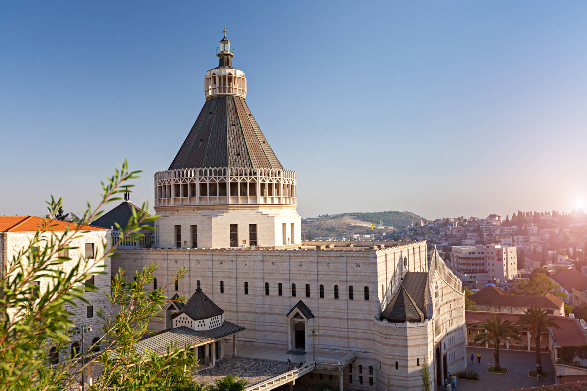 Israel Nazareth Basilica Background