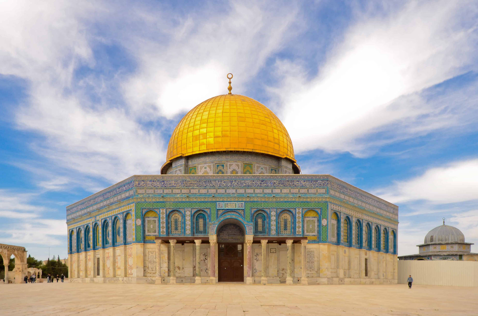 Israel Temple Mount Background