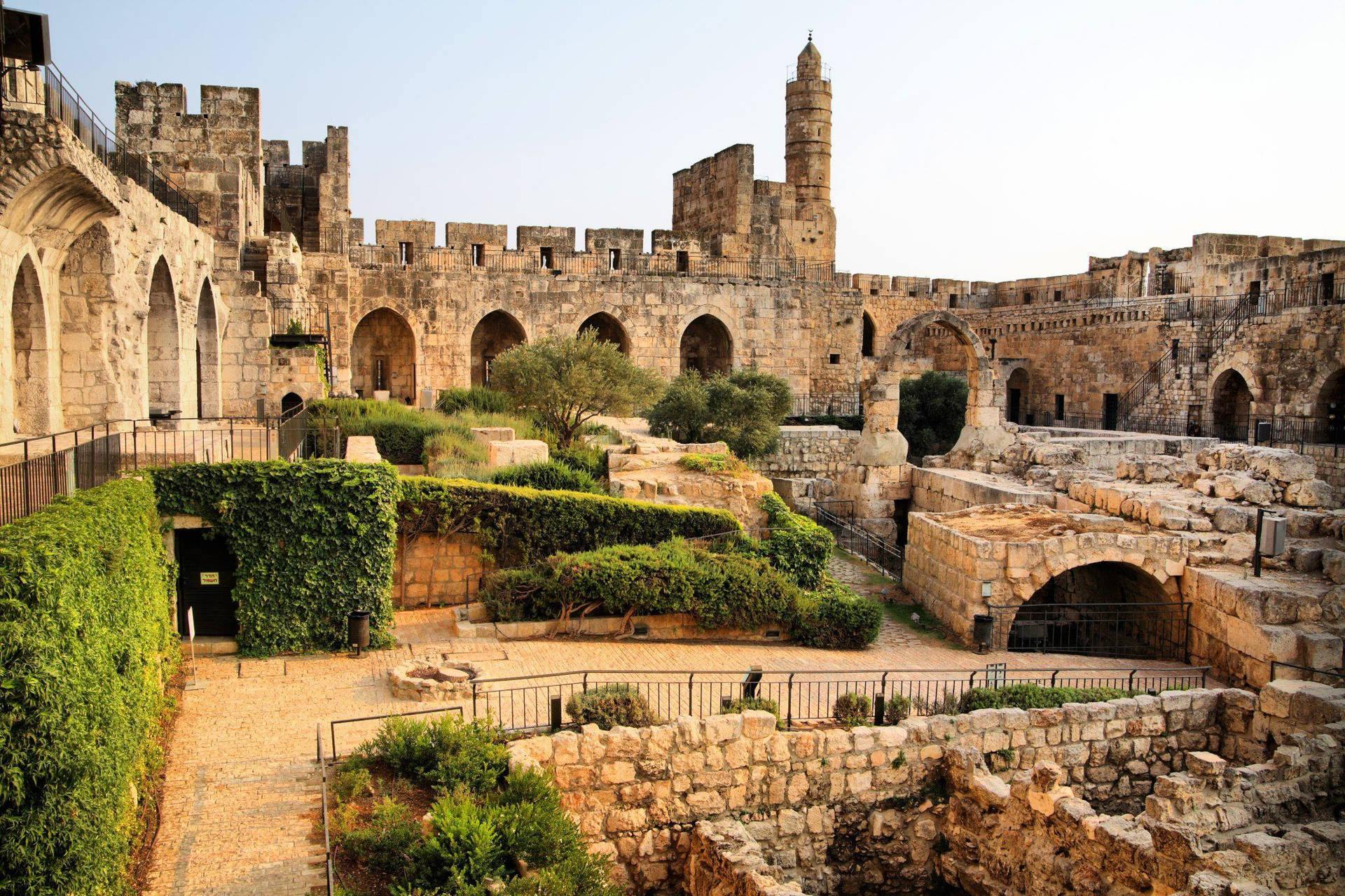 Israel Tower Of David Background