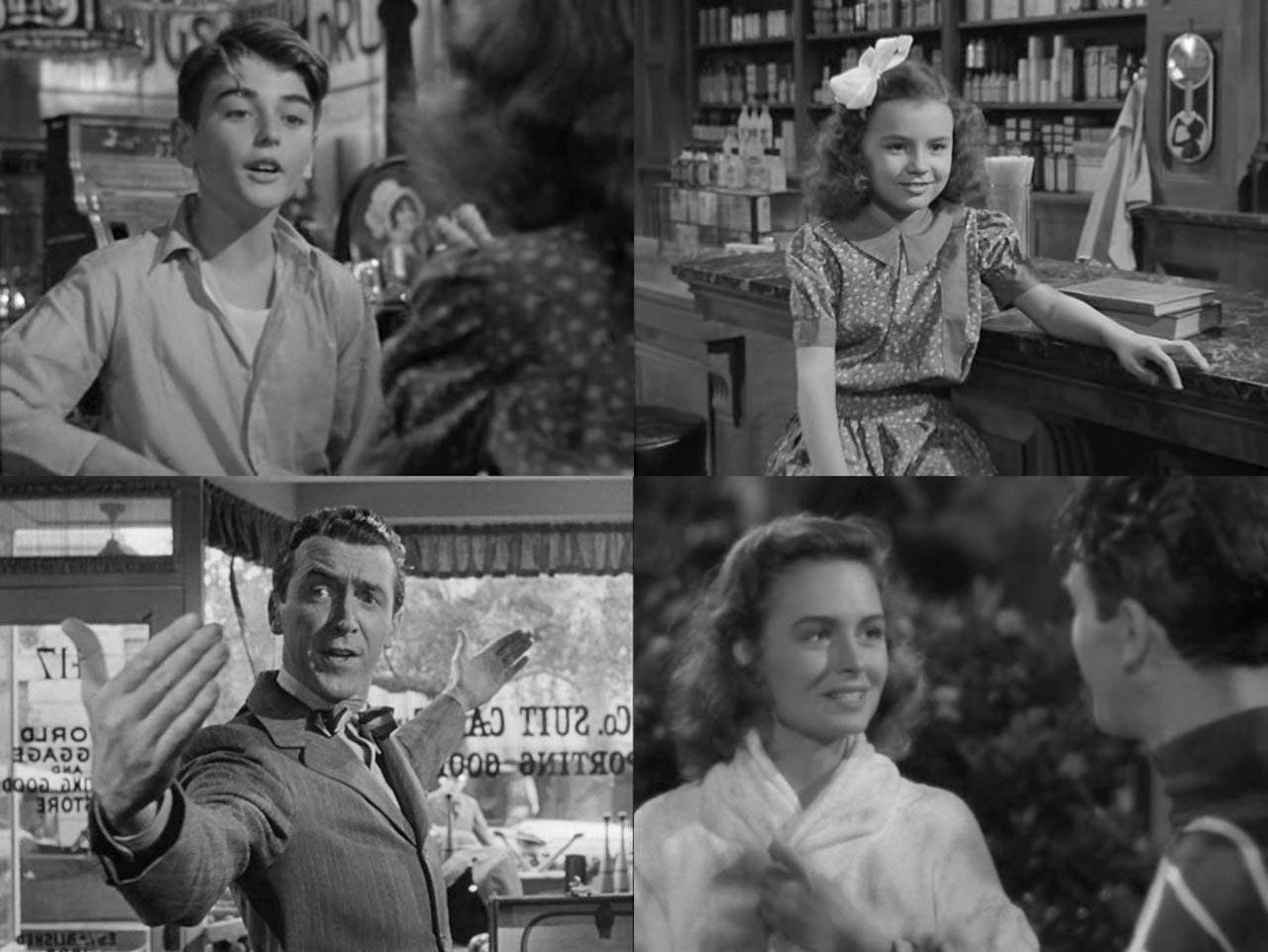 It's A Wonderful Life George Bailey Collage Background