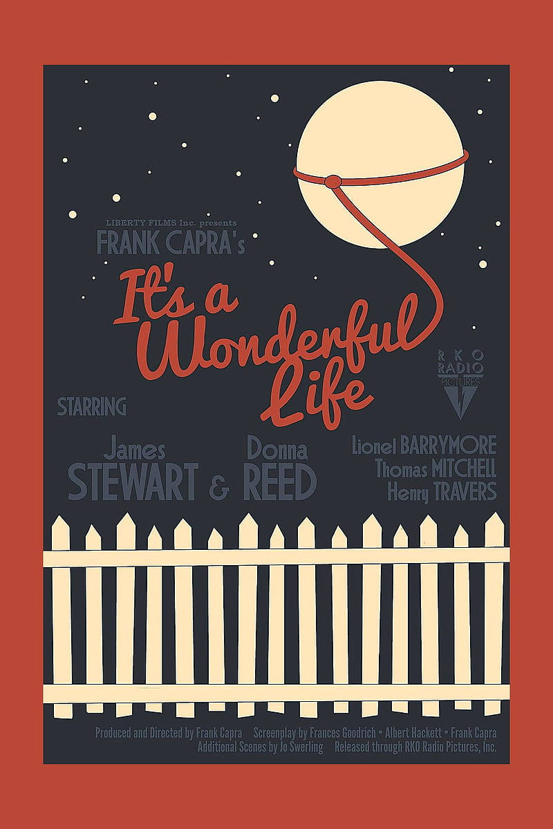 It's A Wonderful Life Movie Poster Background