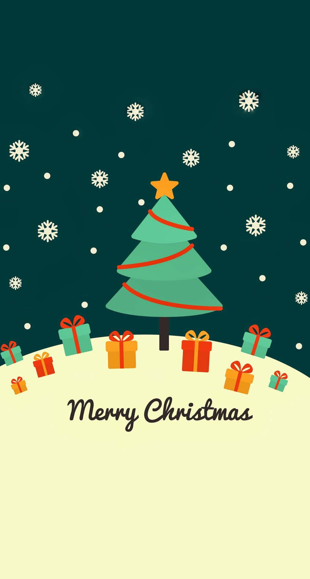 It's The Most Wonderful Time Of The Year And There's No Better Way To Get In The Holiday Spirit Than Using This Cute Christmas Themed Mobile Phone! Background