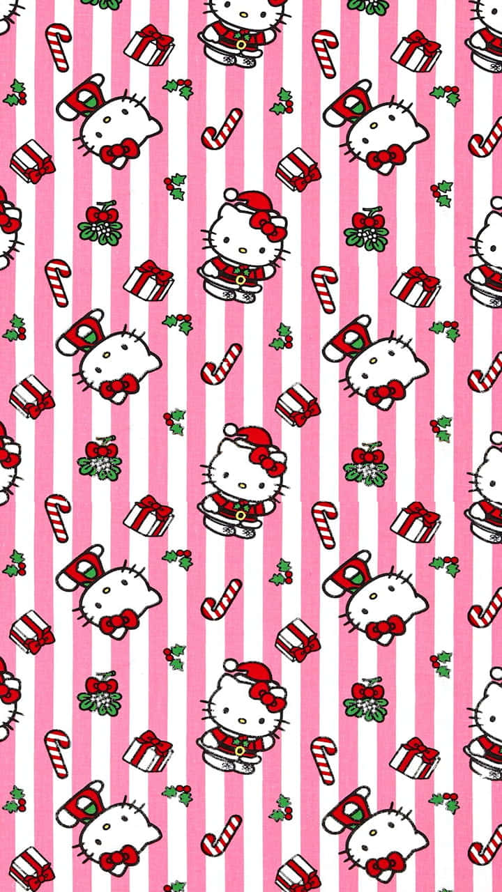 It's The Most Wonderful Time Of The Year - Celebrate With Hello Kitty! Background