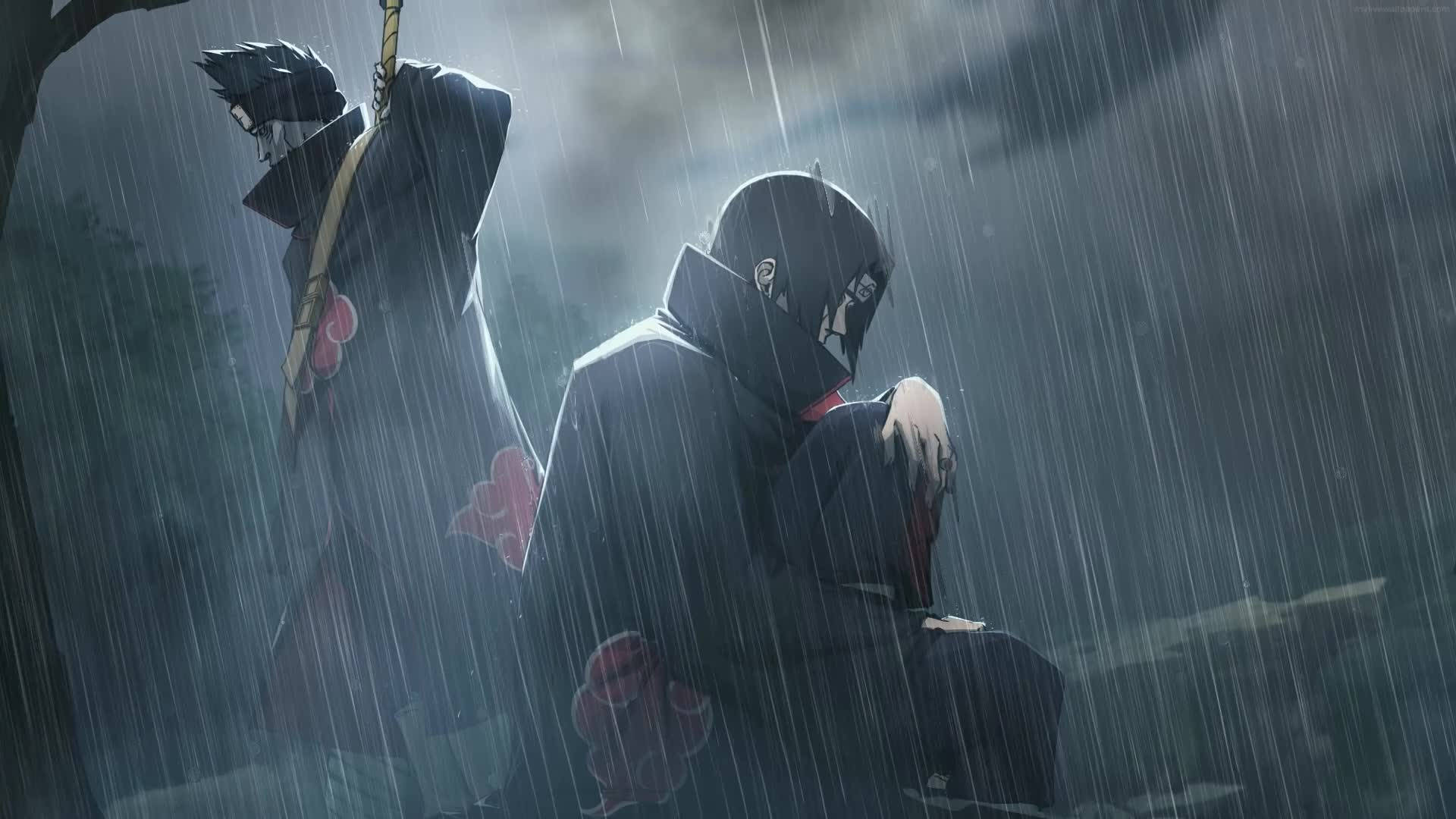 Itachi And Kisame Back To Back Background