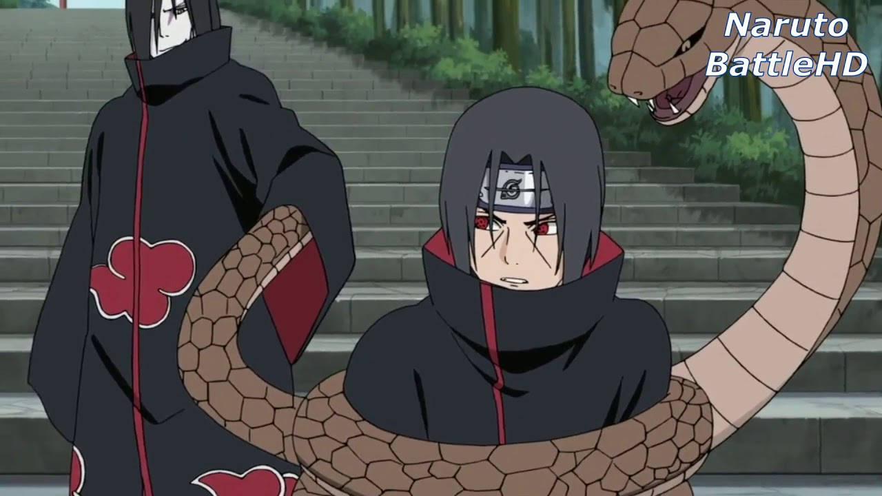 Itachi And Kisame Battle