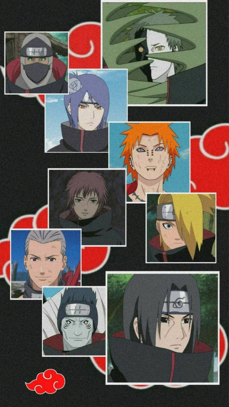 Itachi And Kisame Collage Photo Background