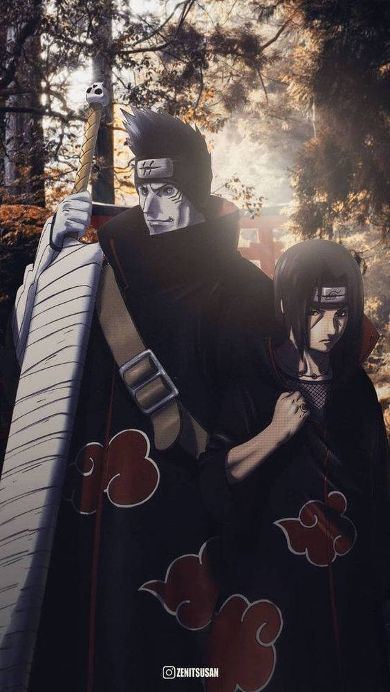 Itachi And Kisame, Members Of The Akatsuki Background