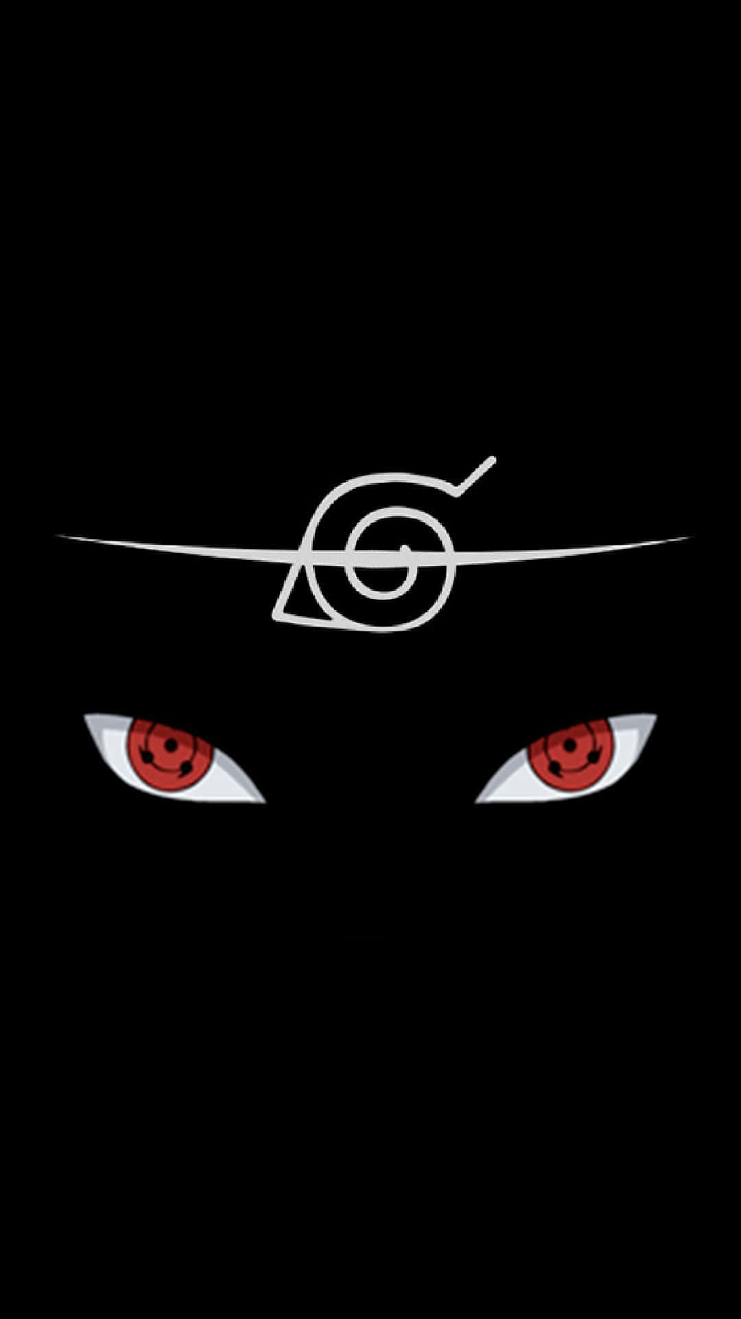 Itachi Eyes Naruto Black And White Background