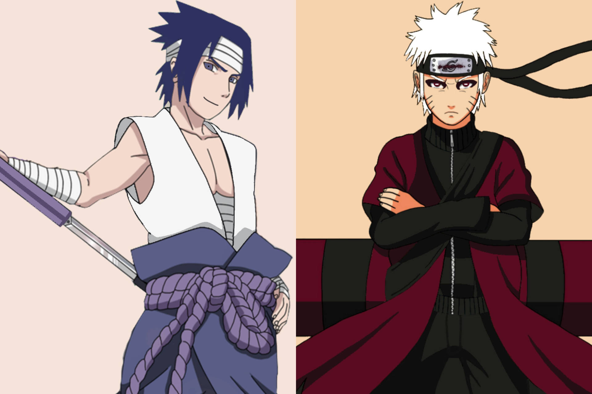 Itachi Naruto Drip In Stylish Clothing Background