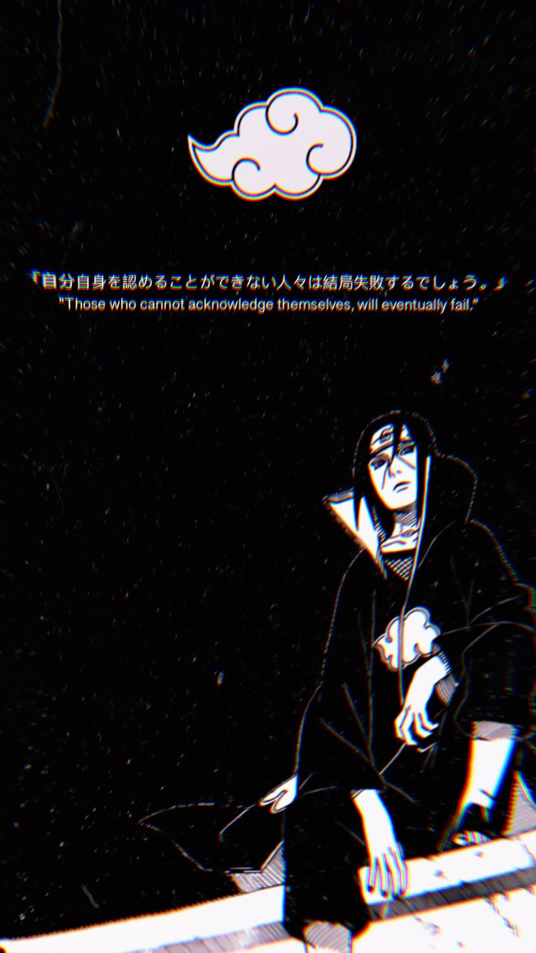 Itachi Phone Gothic Manga Anime Character Background