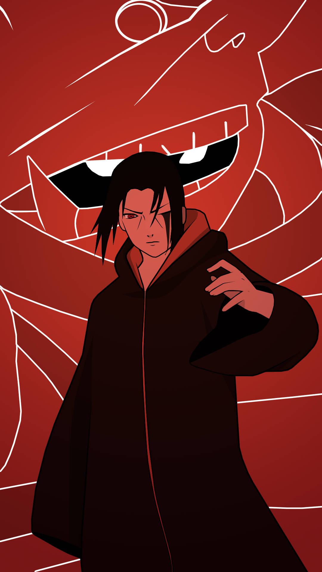 Itachi Phone Naruto Anime Character Background