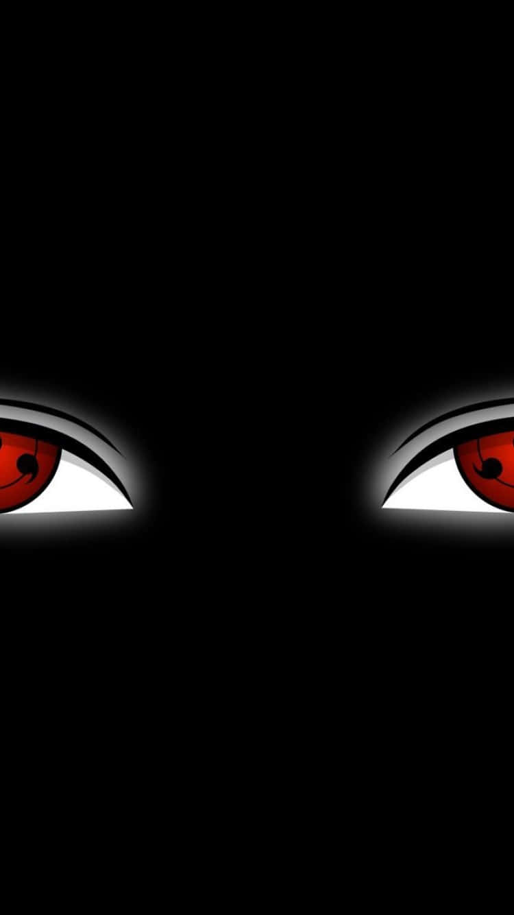 Itachi Sharingan Eyes Black Background Background