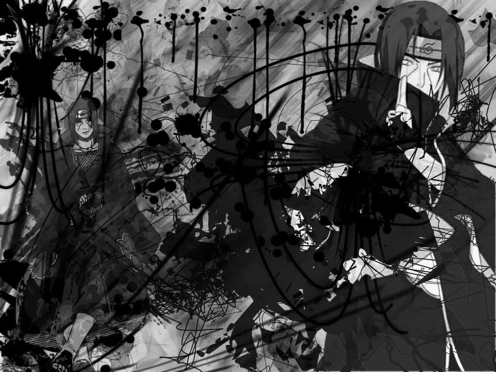 Itachi Uchiha Abstract Artwork Background