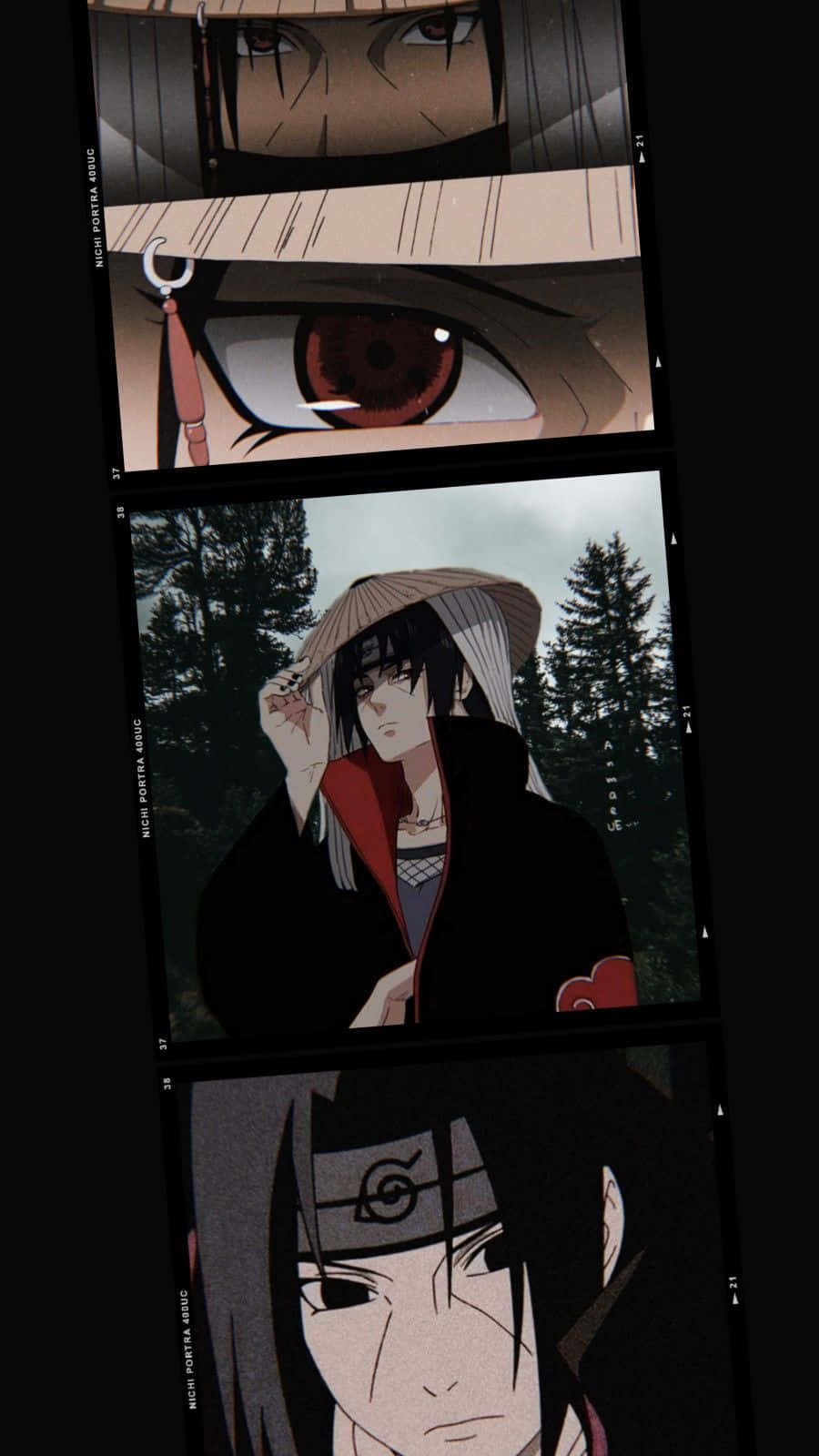 “itachi Uchiha And The Power Of The Sharingan” Background