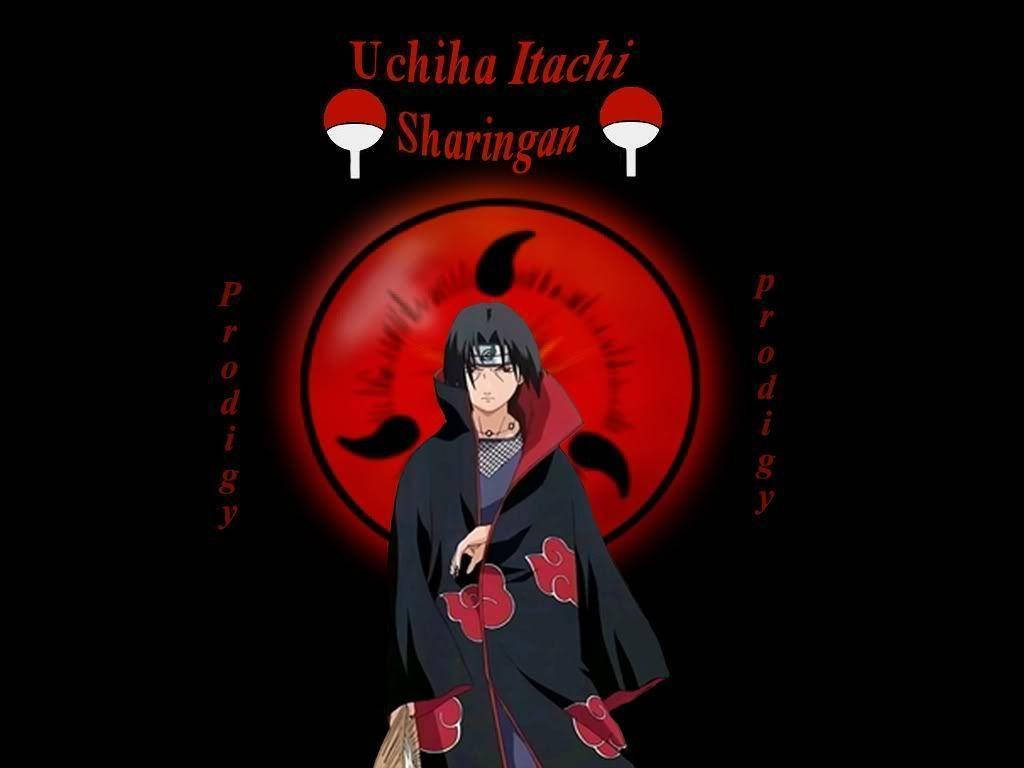 Itachi Uchiha Sharingan Prodigy Background