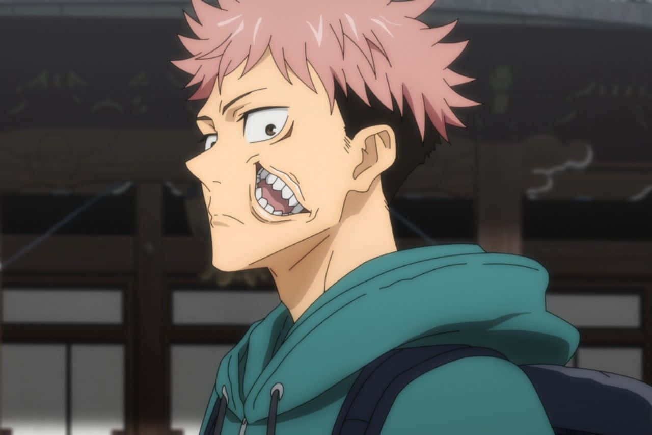 Itadori Yuji Sukuna Mouth Inner Thoughts Background