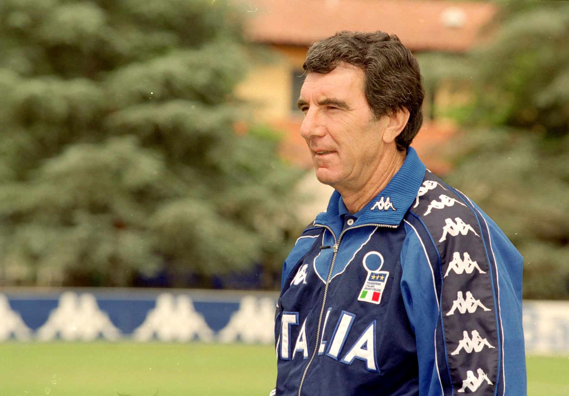 Italian Best Goalkeeper Dino Zoff Background