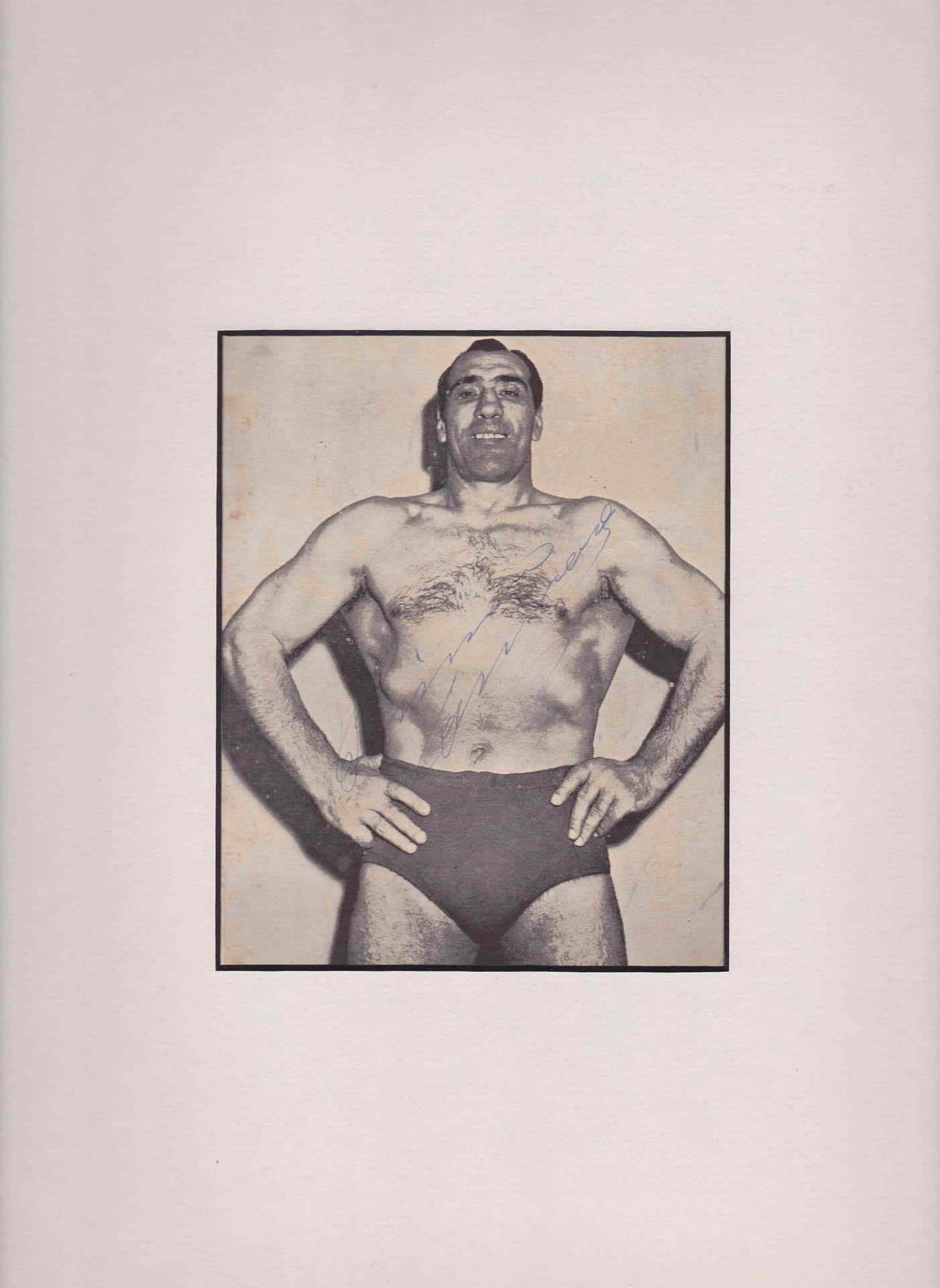 Italian Professional Boxer Primo Carnera Minimalist Art Background