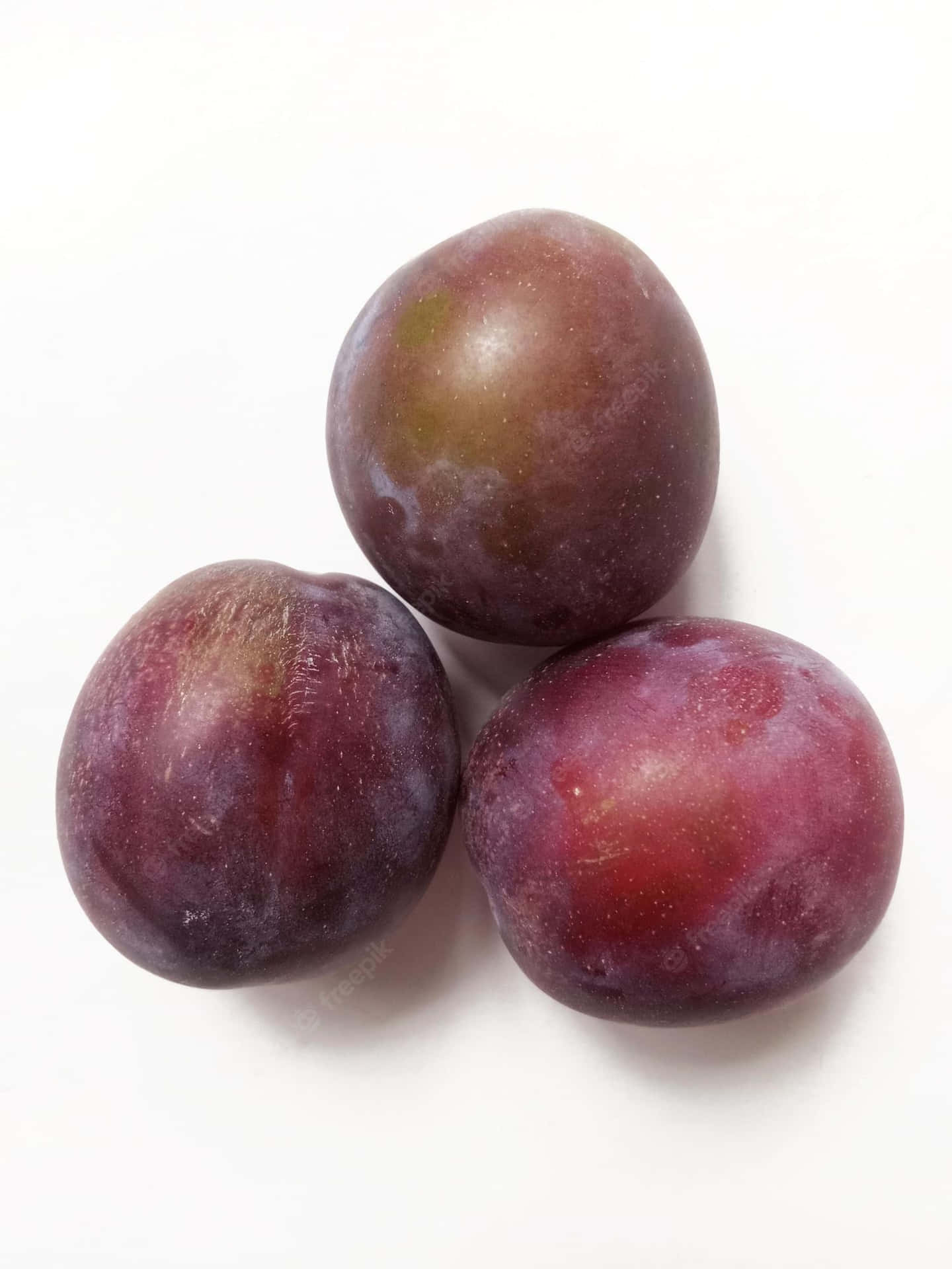 Italian Prune Plum El Dorado Amber Flesh Background