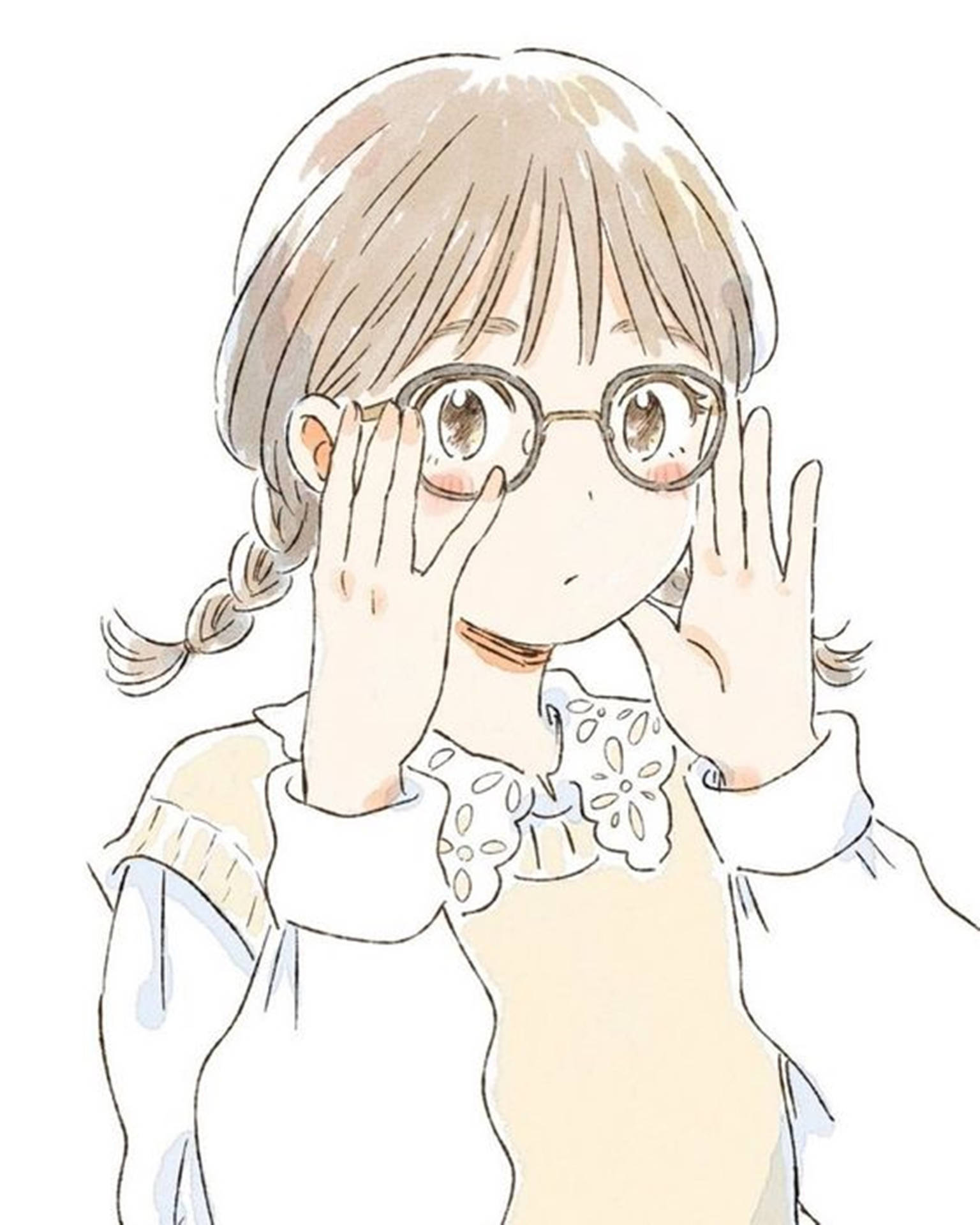 Itunohika Girl Braids With Glasses Unique Cool Pfp