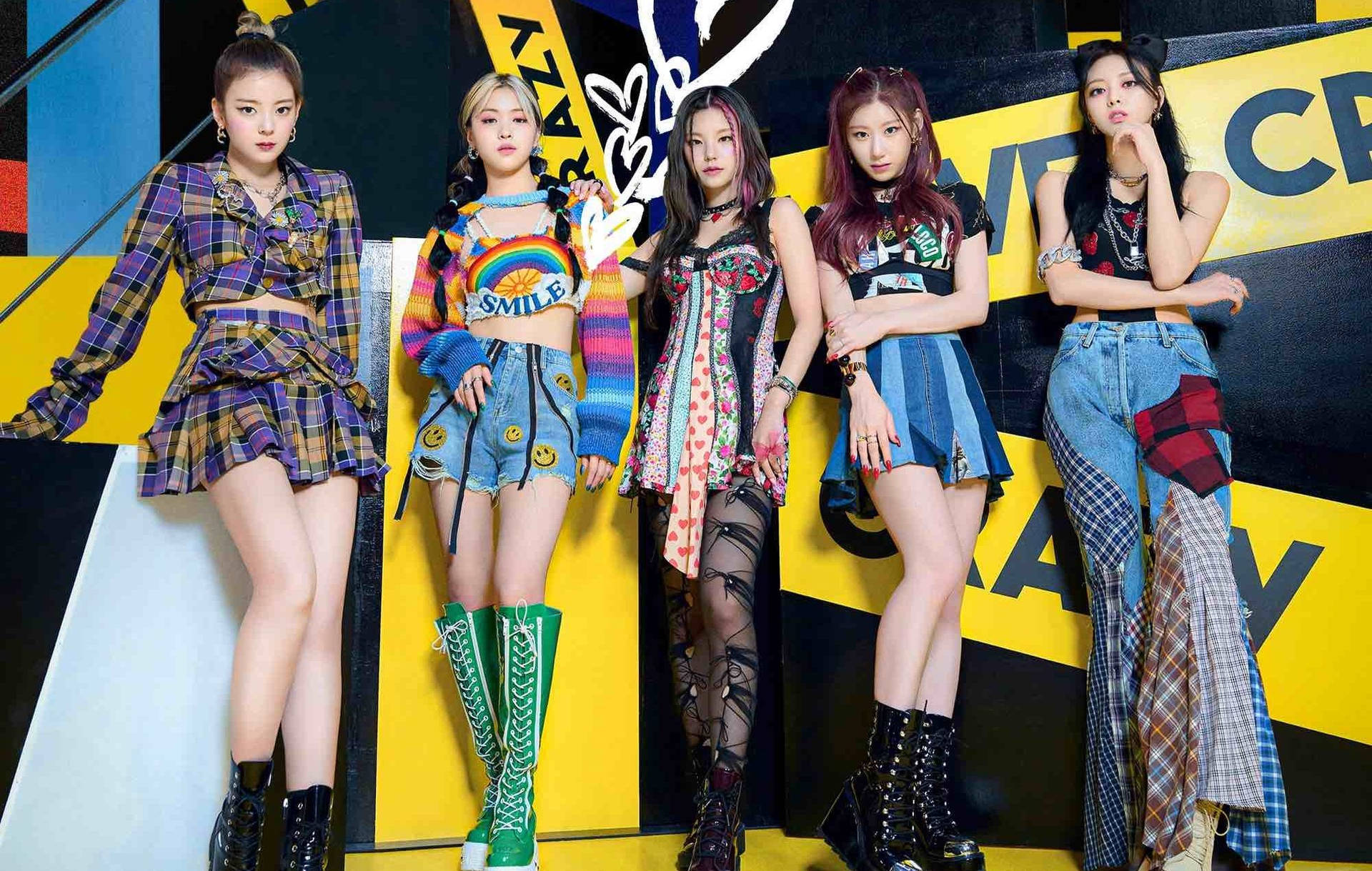 Itzy Loco Poster Background