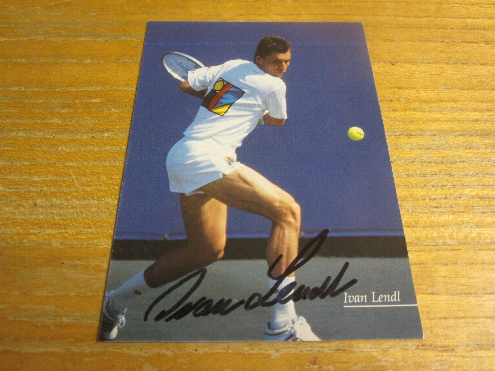 Ivan Lendl Signed Picture