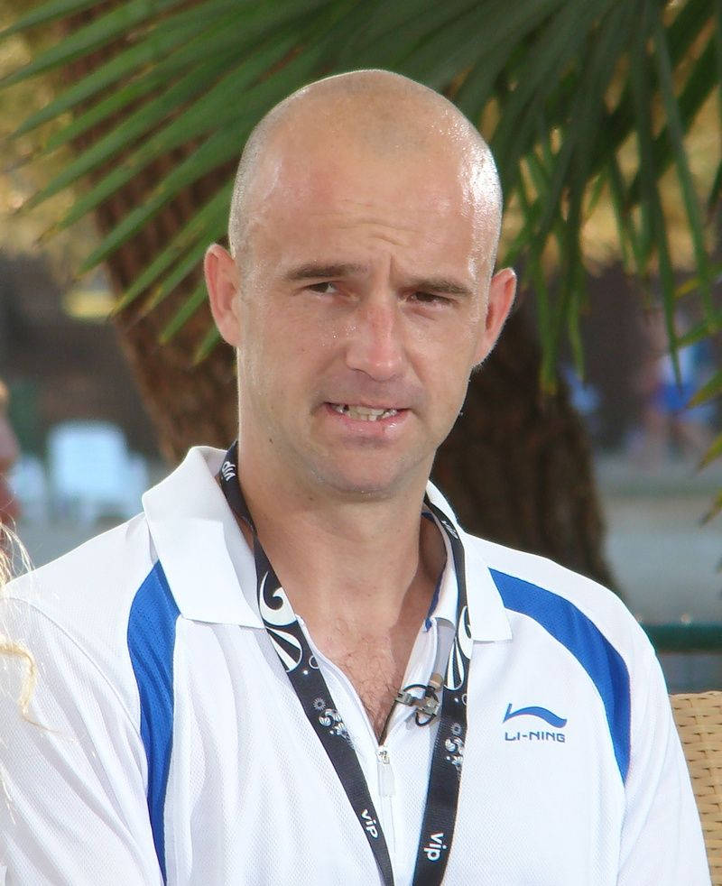 Ivan Ljubicic: A Close-up Portrait Background