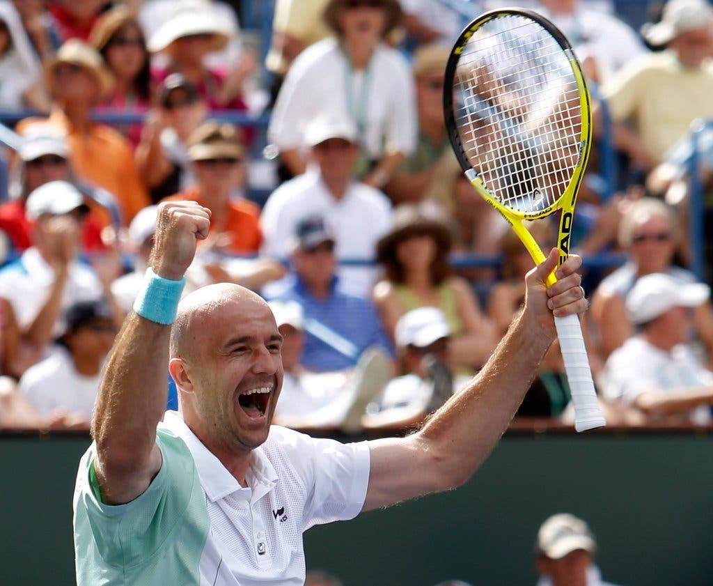 Ivan Ljubicic Cheering Background