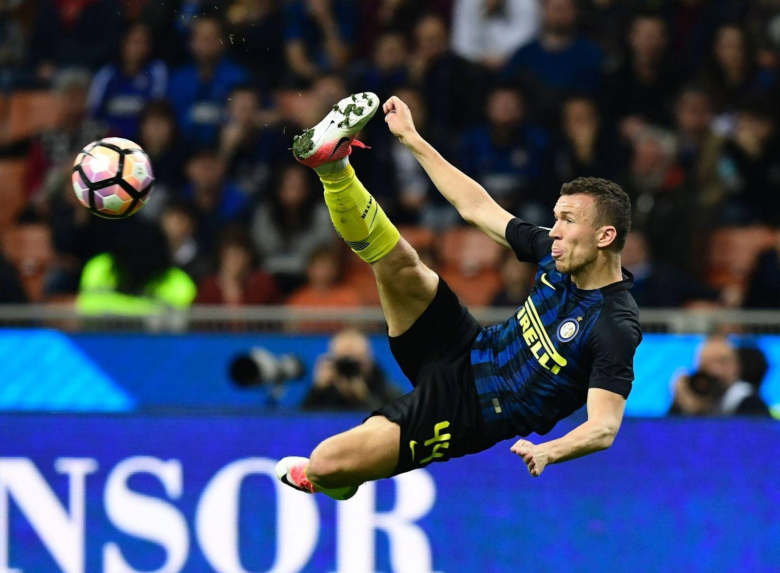 Ivan Perisic In The Air