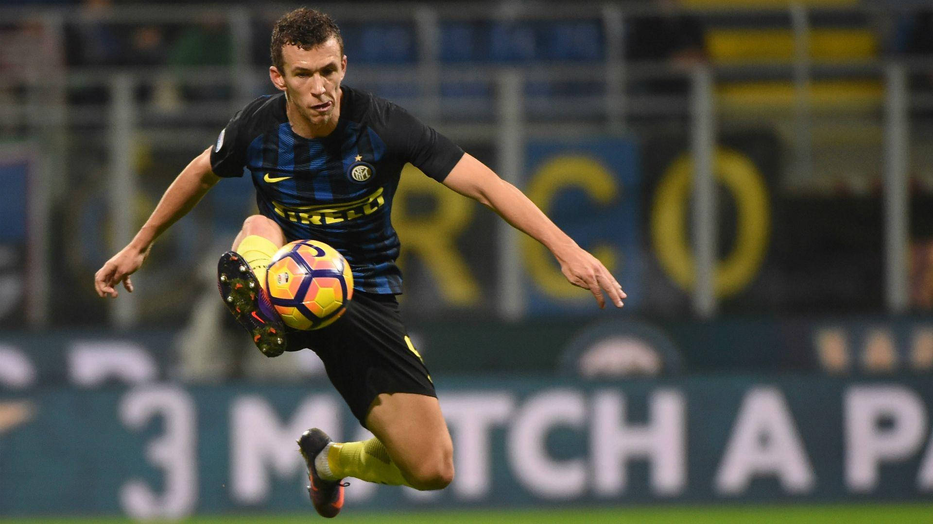 Ivan Perisic Kicking The Ball