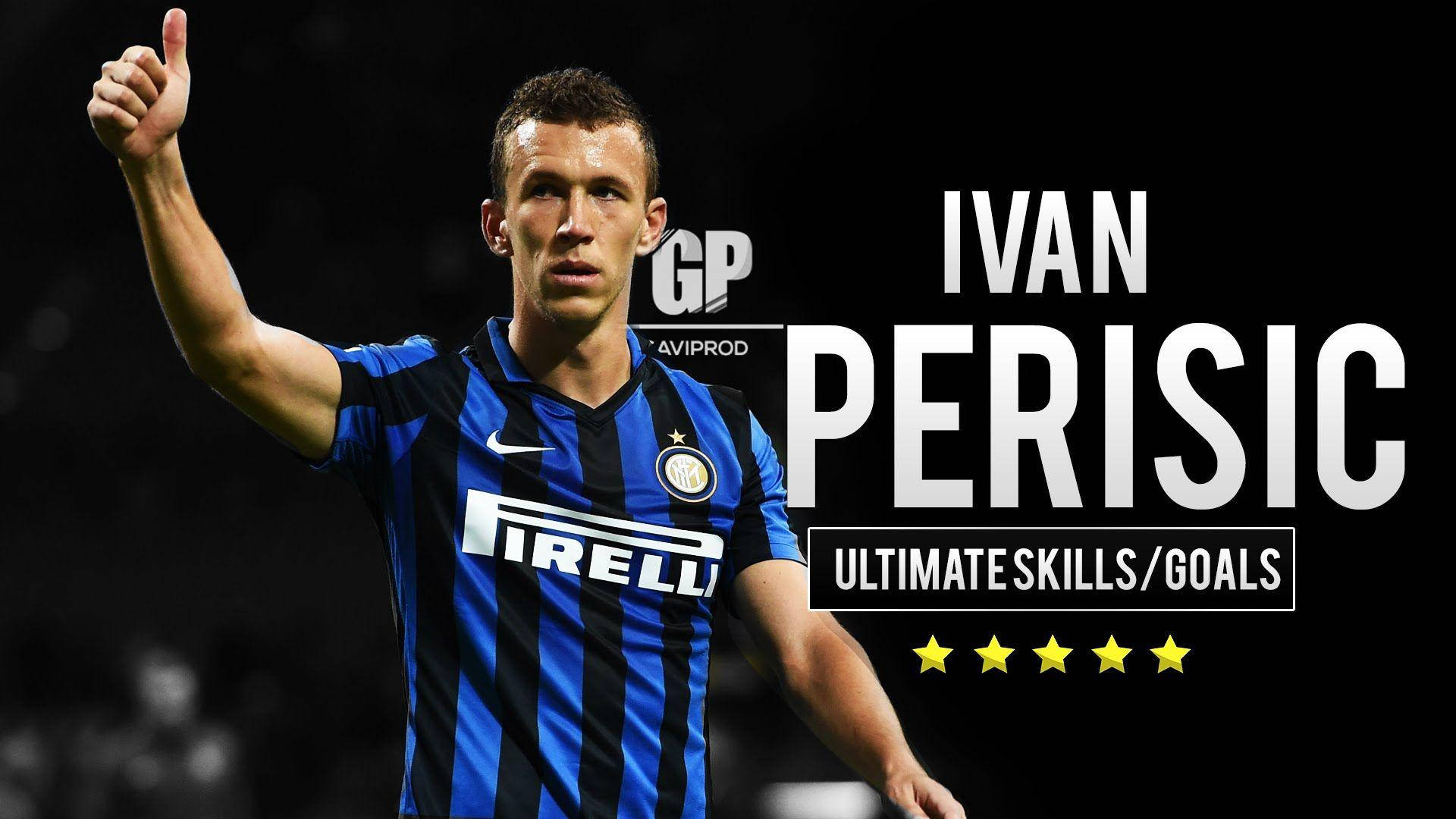 Ivan Perisic Showcasing His Ultimate Football Skills Background