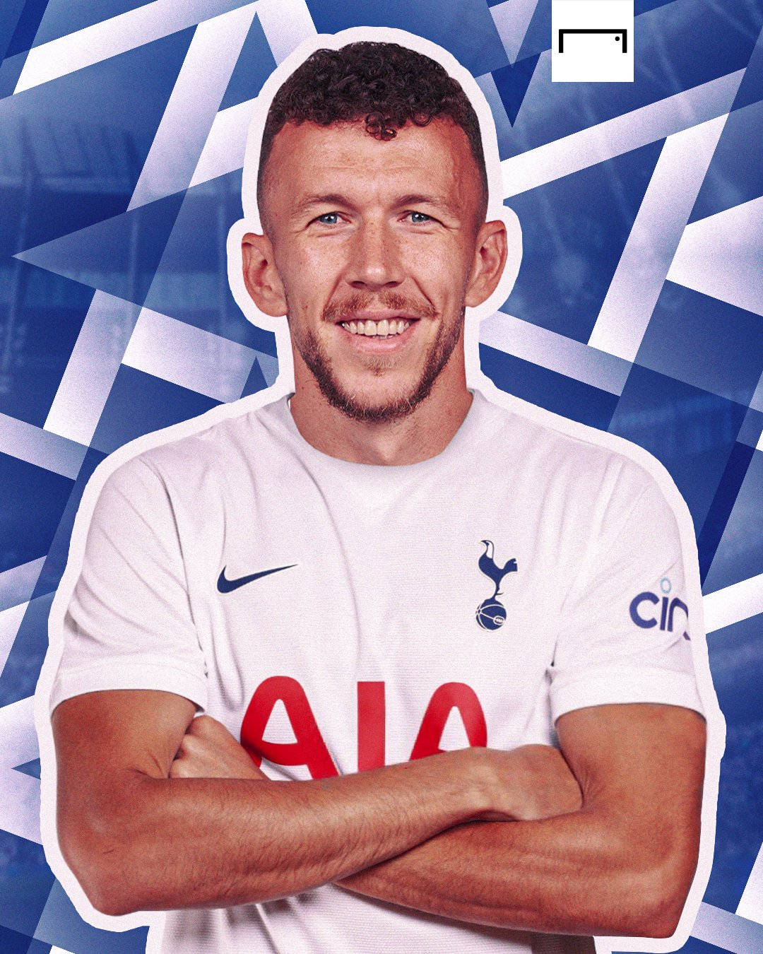 Ivan Perisic With Crossed Arms Background