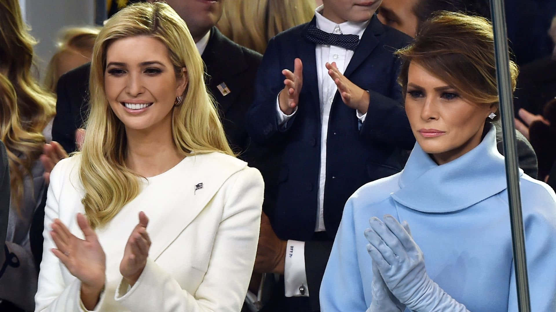 Ivana Trump Applauding At An Event