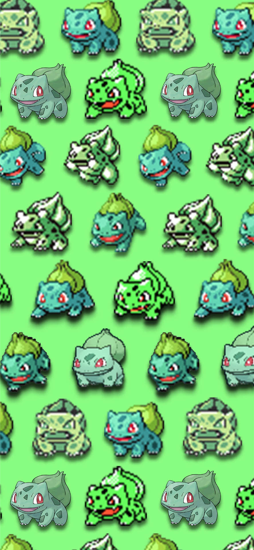 Ivysaur Bright Green