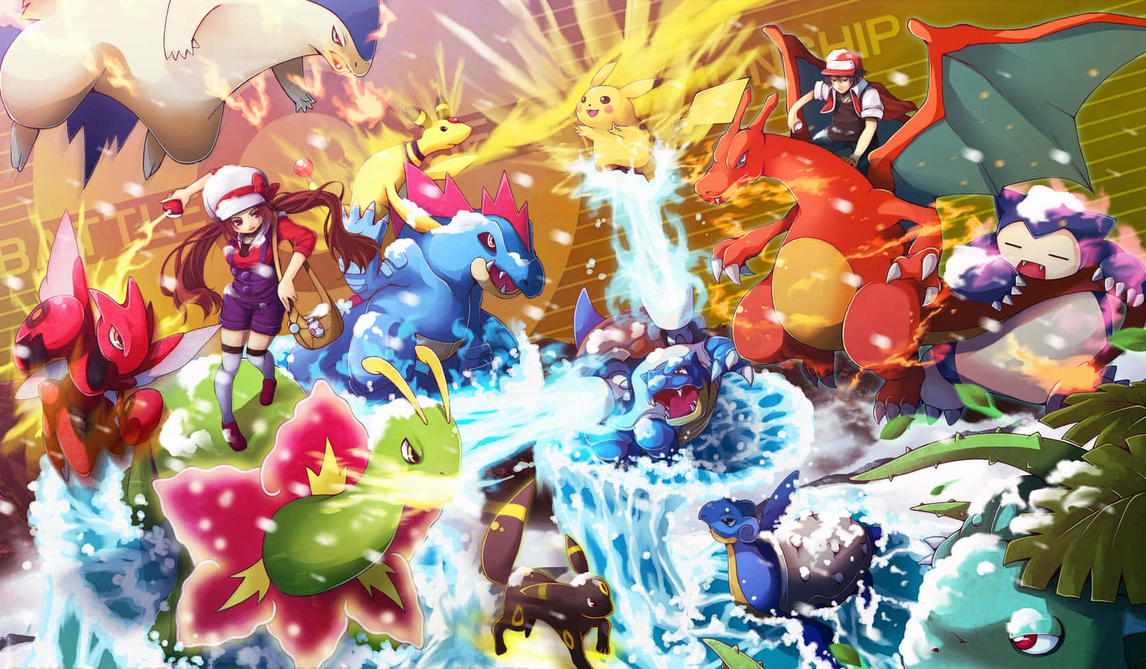 Ivysaur Pokemon Background