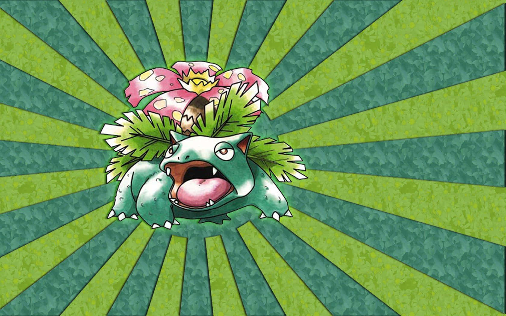 Ivysaur Shouting Background