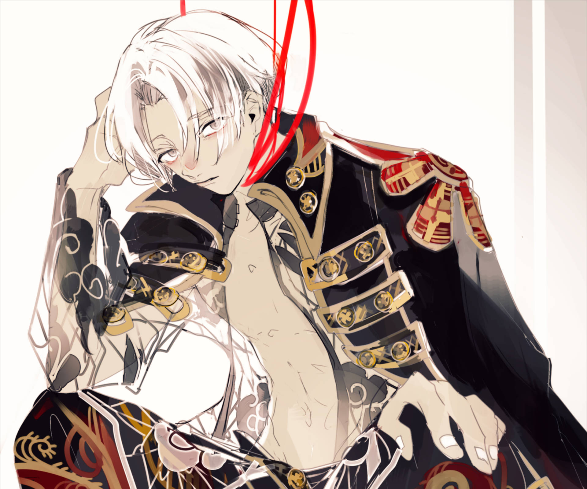 Izana Kurokawa King's Cloak Background