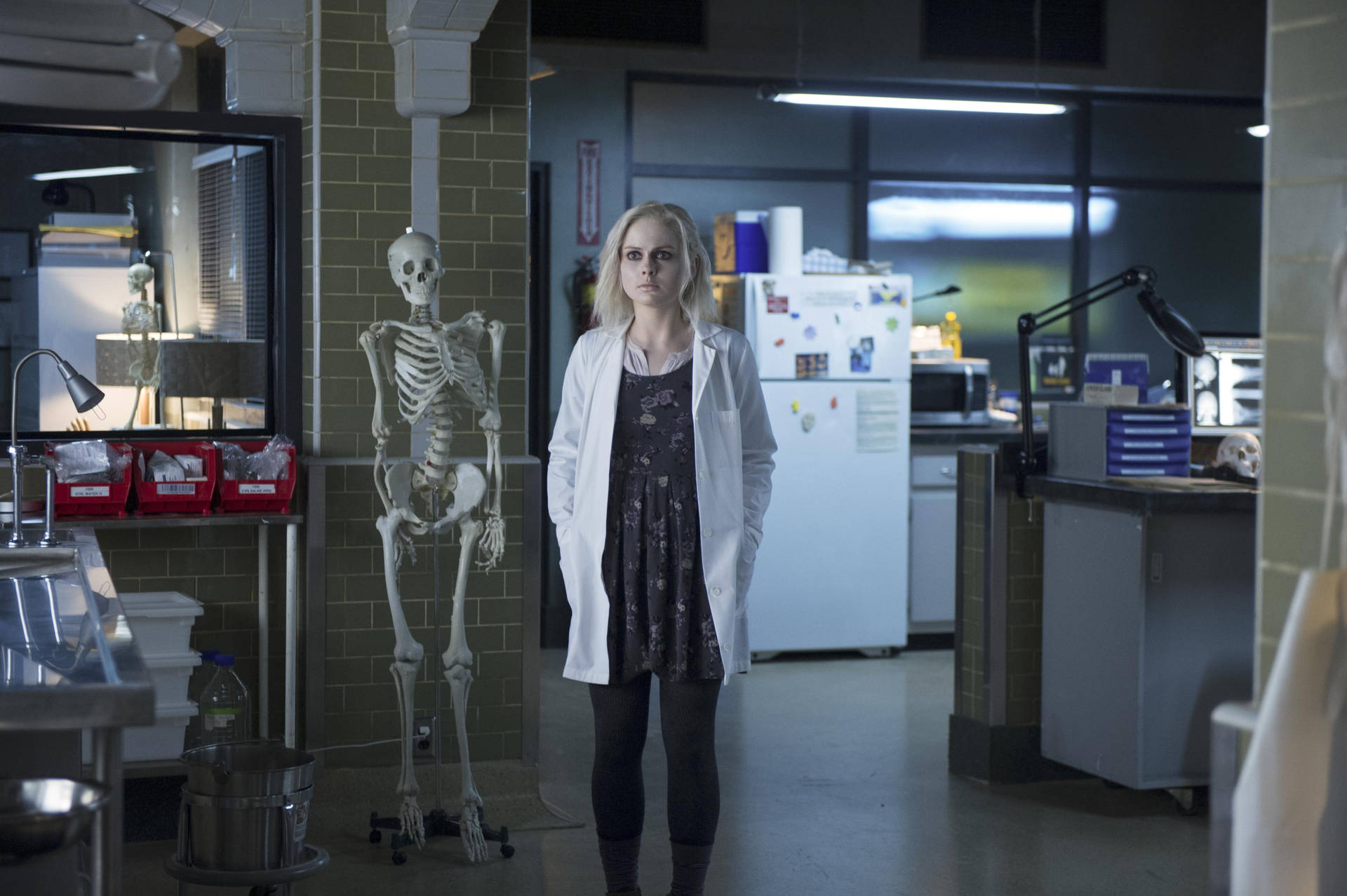 Izombie Liv Moore At King County Medical Examiner's Office