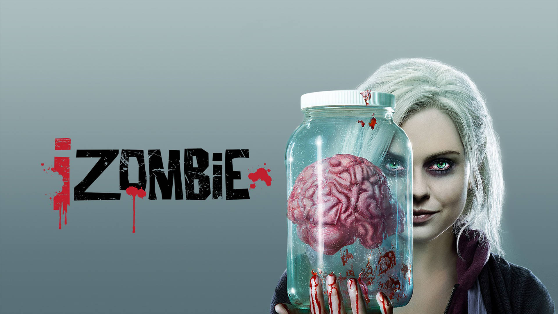 Izombie Liv Moore With A Brain In A Jar Background