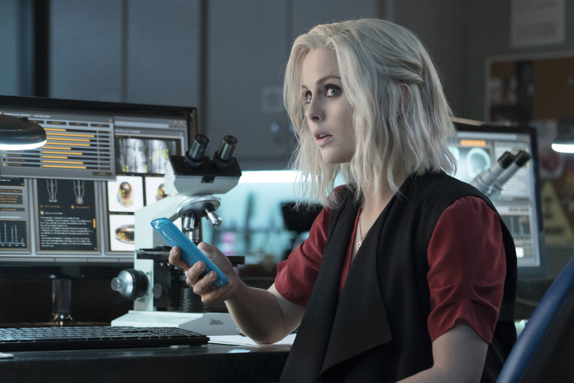 Izombie's Liv Moore At Work In The Morgue