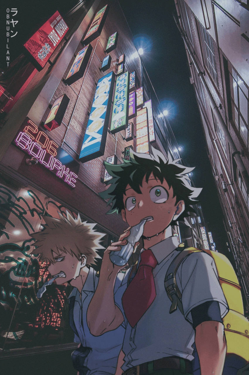 Izuku And Katsuki As Instagram Pfp