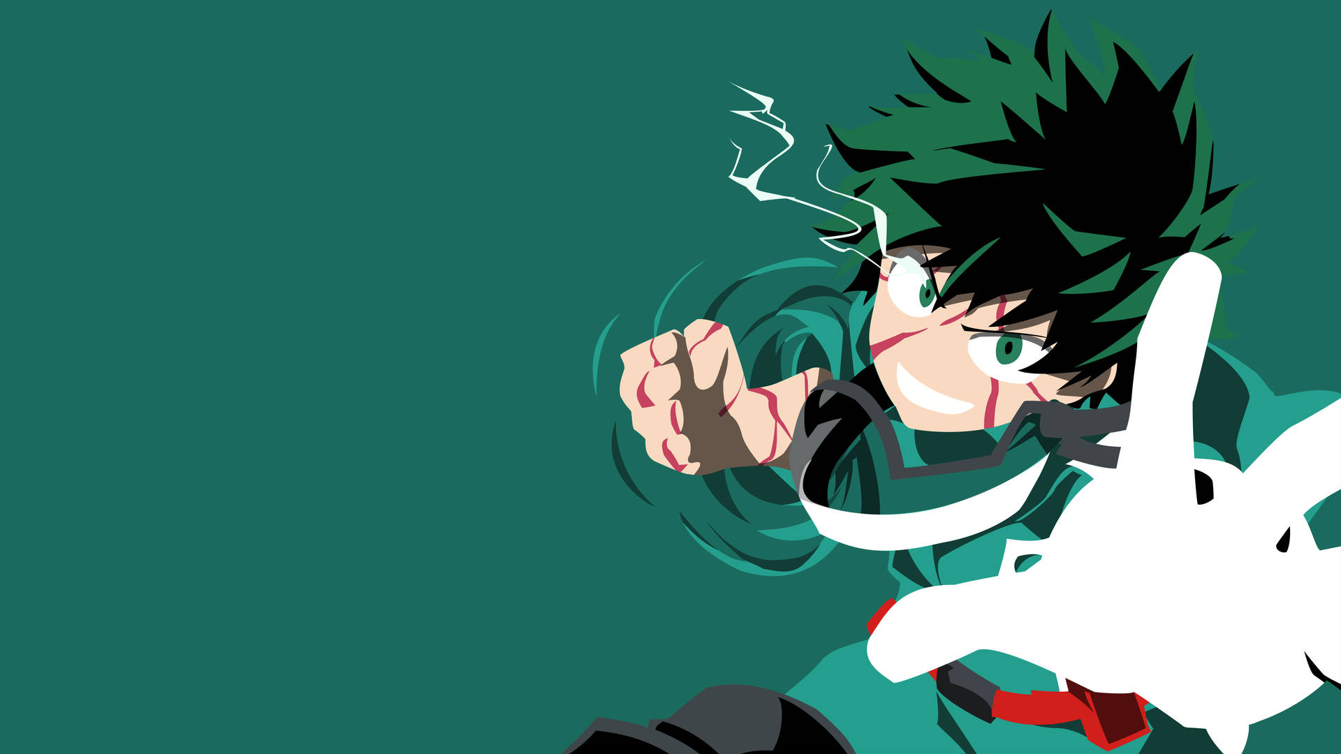 Izuku Midoriya 4k Punch Desktop