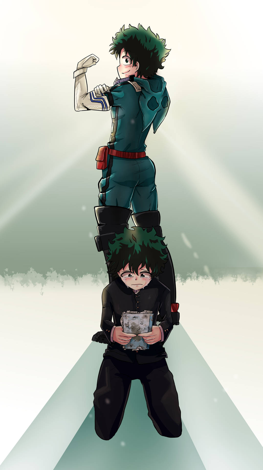 Izuku Midoriya 4k Self Growth Background