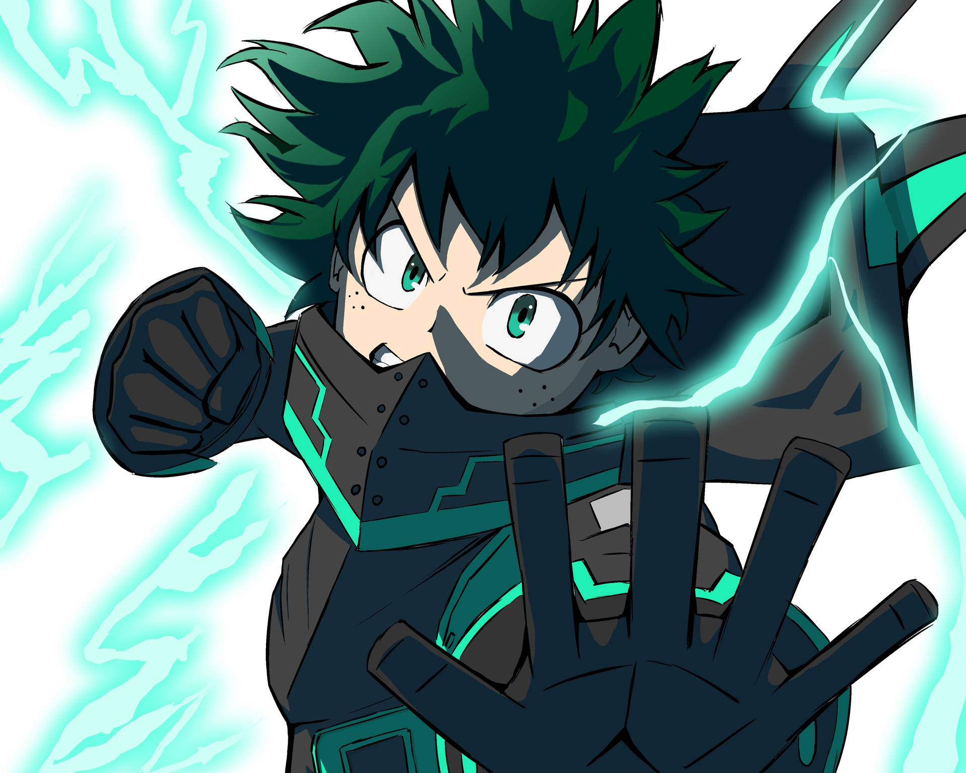 Izuku Midoriya 4k Spark Punch