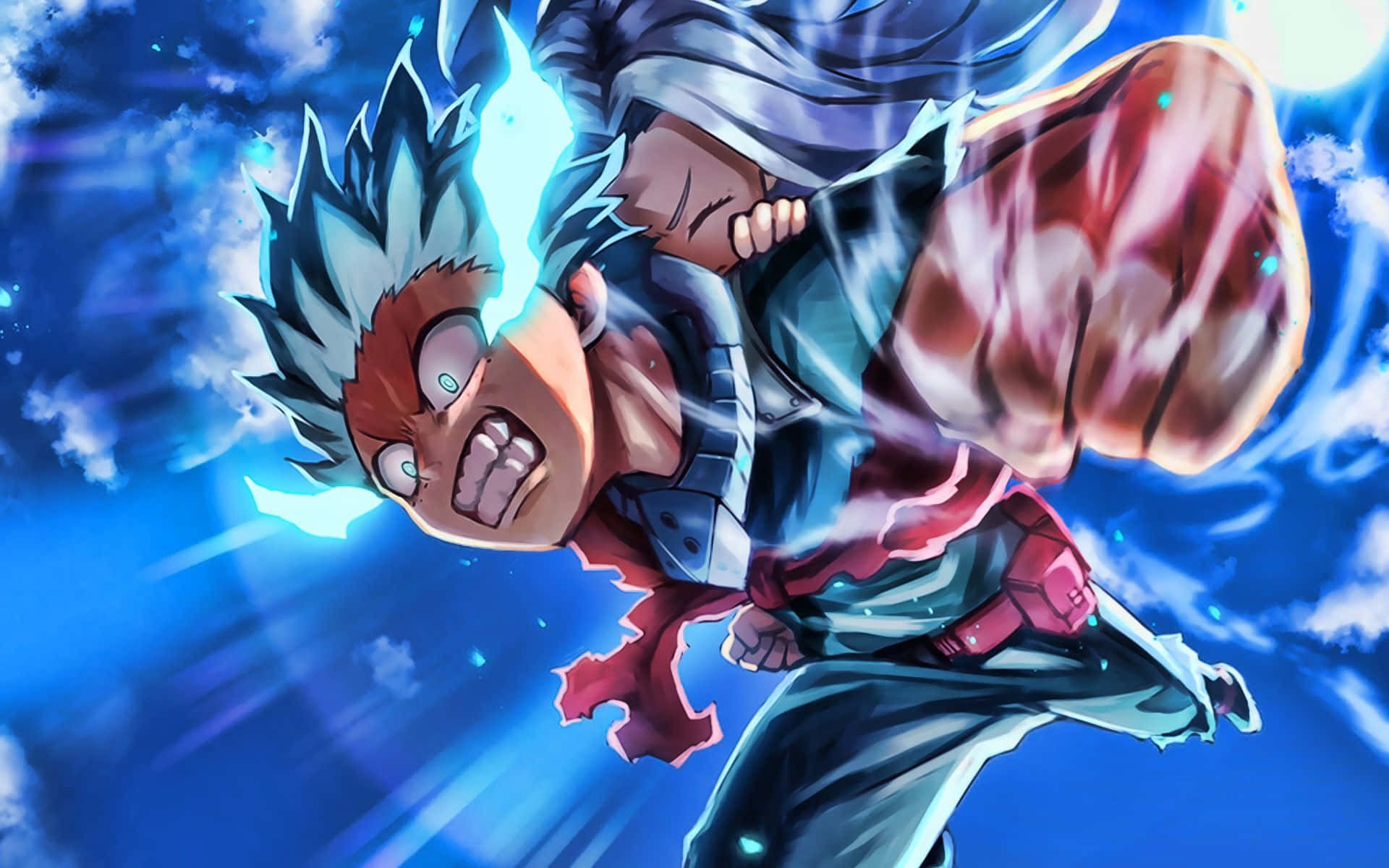 Izuku Midoriya And Katsuki Bakugo, Notable Characters In My Hero Academia Anime Background