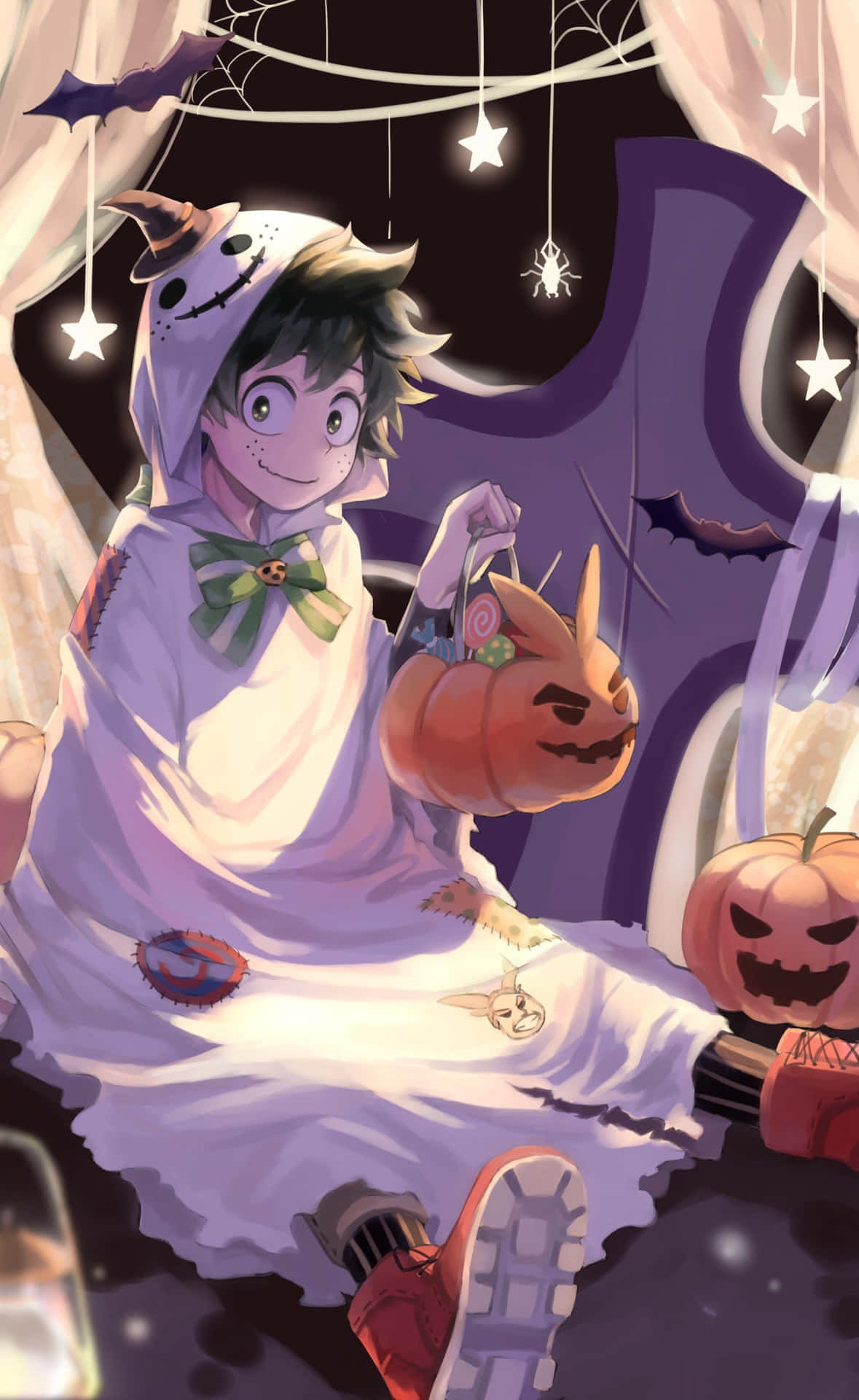 Izuku Midoriya My Hero Academia Halloween Costume Background